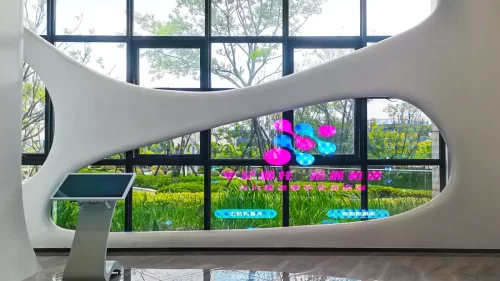 LED -transparent-screen-display